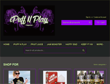 Tablet Screenshot of ipuffnplay.com